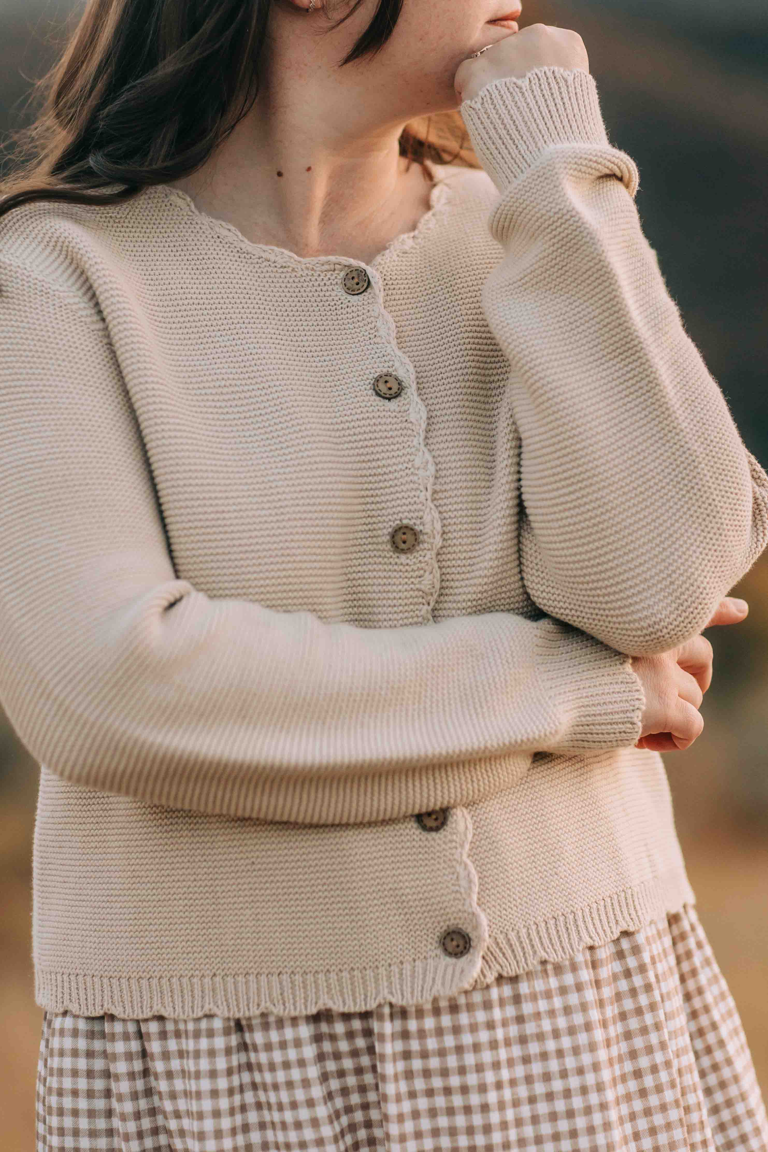 Arabella cardigan - beige PREORDER